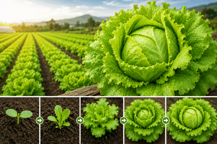 Dinh dưỡng từng giai đoạn của xà lách