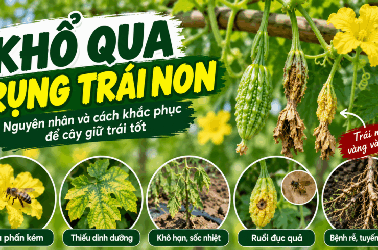 Khổ Qua Rụng Trái Non: Nguyên Nhân Và Cách Khắc Phục Để Cây Giữ Trái Tốt