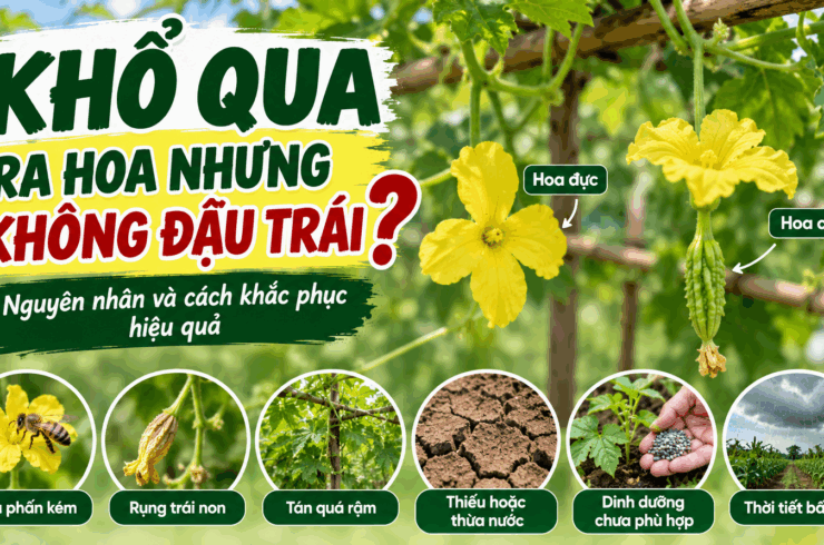 Khổ Qua Ra Hoa Nhưng Không Đậu Trái: Nguyên Nhân Và Cách Khắc Phục Hiệu Quả